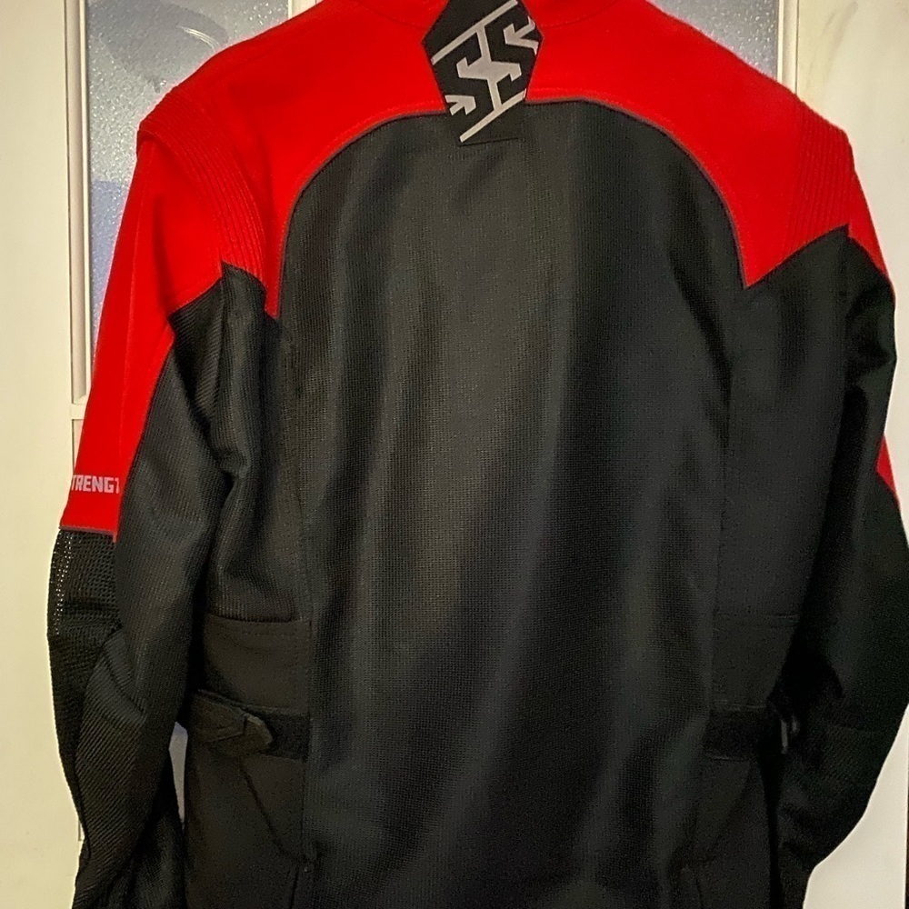 Womens Padded Motorcycle Jacket NWOT - Picture 2 of 5